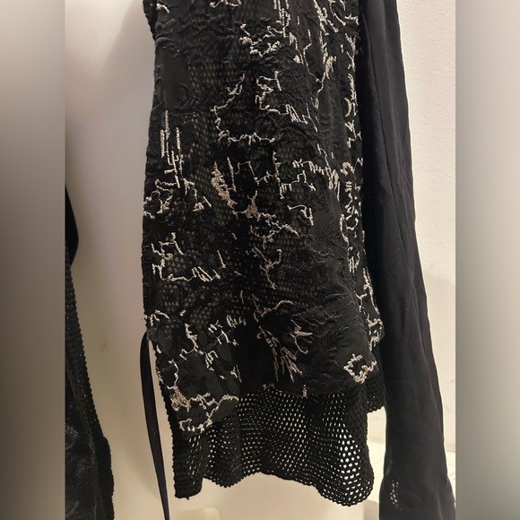 Unbelievably beautiful Ann Demeulemeester silk top.Sz38 French S/M Relaxed fit. - Picture 13 of 15